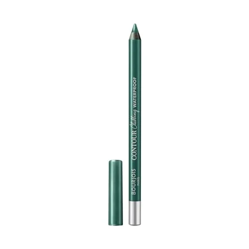 Offerta a tempo: Bourjois Paris Contour Clubbing Matita Occhi Waterproof, Texture Scorrevole e Morbida, Formula con Oli di Jojoba, No. 50 Kohl Loving Green, 1.2g - 24% da 12.50 € a 9.50 €