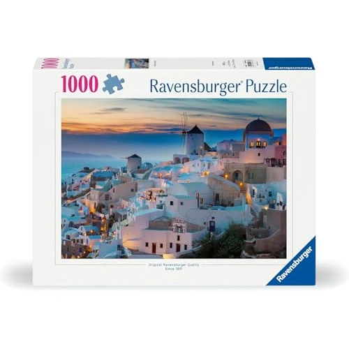 Beperkte aanbieding: Erwachsenenpuzzle 1000 Teile - Abend über Santorini van 13.99 EUR naar 13.99 EUR (besparing 0%)