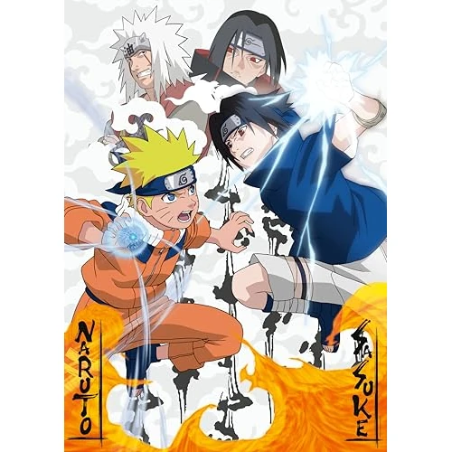 Offerta a tempo: Ravensburger - Puzzle 1000 Pezzi Naruto vs Sasuke, Puzzle Adulti 70x50cm - 43% da 14.99 € a 8.50 €