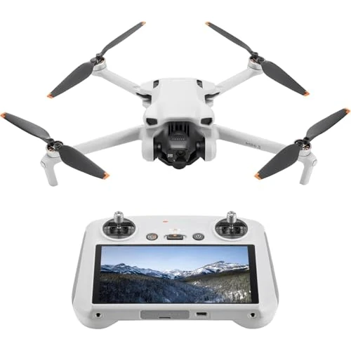 Offerta a tempo: DJI Mini 3 (con DJI RC) – Mini drone con fotocamera leggero e pieghevole con video in 4K HDR, autonomia di 38 minuti, Riprese verticali native e funzioni intelligenti, C0 - 23% da 499.00 € a 385.99 €