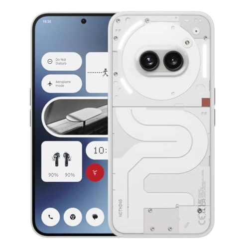 Offre limitee: Nothing Phone (2a) 12+256GB - Telephone portable avec Nothing OS 2.5 - Blanc Cassé de 399.00 EUR a 243.63 EUR (economie 39%)