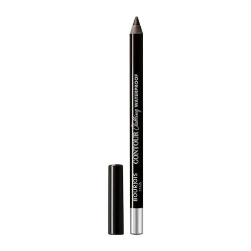 Offerta a tempo: Bourjois Paris Contour Clubbing Matita Occhi Waterproof, Texture Scorrevole e Morbida, Formula con Oli di Jojoba, No. 54 Ultra Black, 1.2g - 40% da 12.50 € a 7.50 €