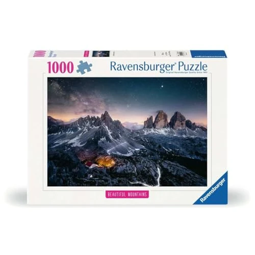 Offerta a tempo: Ravensburger - Puzzle 1000 Pezzi Le Tre Cime Di Lavaredo | Puzzle 1000 Pezzi Paesaggi — 17% da 15,32 € a 12,74 €