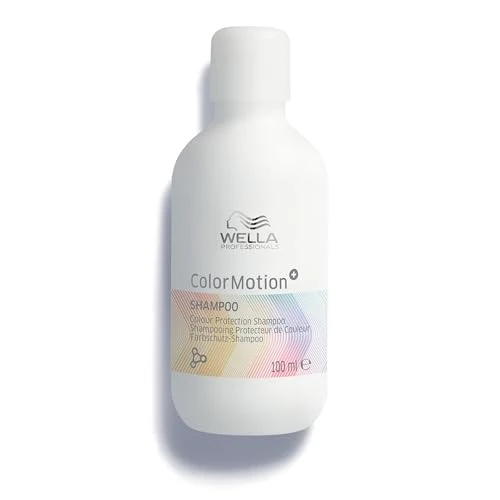 Begrenztes Angebot: Wella Professionals ColorMotion+ Farbschutz Shampoo – professionelle Haarpflege für gefärbte Haare – Tiefenreinigungsshampoo mit WellaPlex Strukturfestiger – 100 ml von 14.49 EUR auf 7.10 EUR (Rabatt 51%)