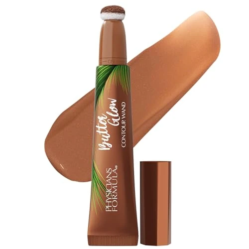 Offerta a tempo: Physicians Formula Butter Glow Contour Wand, Bronzer Liquido per Contouring, Nutriente e Cremoso, Semplice Applicazione, Fair Light - 53% da 16.49 € a 7.70 €