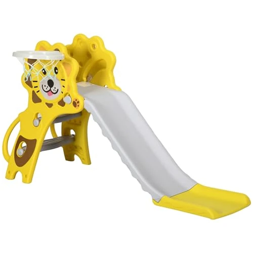 Offerta a tempo: AIYAPLAY Scivolo per Bimbi 18-36 Mesi, 131x50x74 cm, Giallo e Grigio - 14% da 69.95 € a 59.95 €