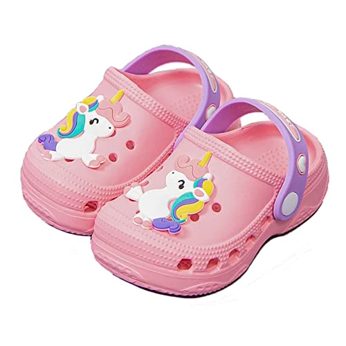 Zeitlich begrenztes Angebot: SMajong Kinder Clogs Pantoletten Jungen Mädchen Gartenschuhe Atmungsaktiv Sandalen Hausschuhe Badeschuhe rutschfeste Pantoffeln 32/33 EU von 20.99 € auf 19.94 € (5% Rabatt)