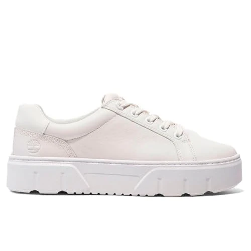 Timberland Damskie buty sportowe Laurel Court, Whi Full Grain, 39.5 EU szeroki
