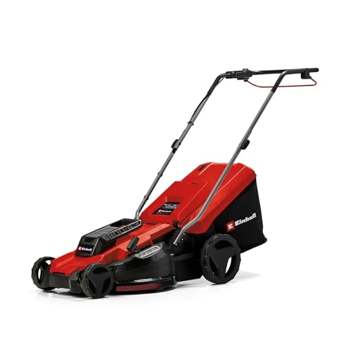 Offerta a tempo: Einhell tosaerba elettrico GC-EM 1800/43 (1.800 W, larghezza di taglio 43 cm, fino a 800 m², cesto raccoglierba da 50 L, regolazione centrale dell'altezza di taglio da 20 a 65 mm) - 21% da 214.95 € a 169.80 €