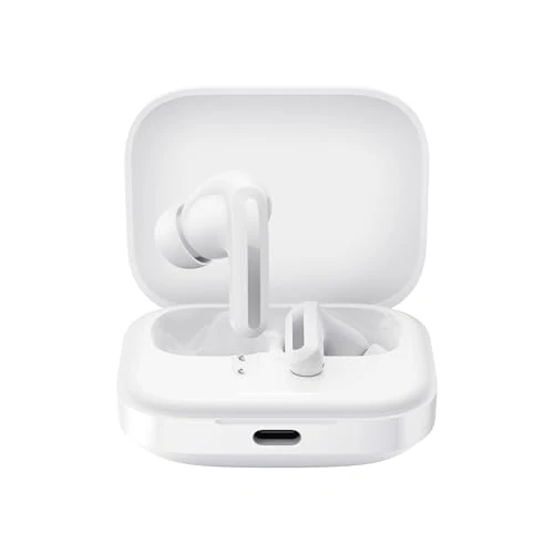 Offerta a tempo: XIAOMI Redmi Buds 5, cuffie con riduzione del rumore con AI, fino a 40 ore di autonomia, connessione due dispositivi, altoparlante 12,4 mm, app Earbuds, bianco - 38% da 39.99 € a 24.99 €