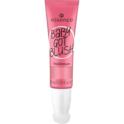 Offerta a tempo: Essence Baby GOT BLUSH - Fard liquido, n. 10, colore rosa, risultato espresso, ad asciugatura rapida, naturale, vegano, privo di parabeni e di particelle di microplastica, confezione da 10 ml - 69% da 4.19 € a 1.29 €