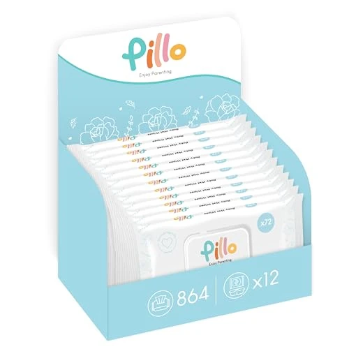 Oferta ograniczona: Chusteczki dla niemowląt - 576 x chusteczki nawilżane dla dzieci - 8 opakowań 72 chusteczek do dezynfekcji - 99,6% składników pochodzenia roślinnego z aloesem i aktywną wodą owsa z 149.90 PLN na 149.90 PLN (zniżka 0%)