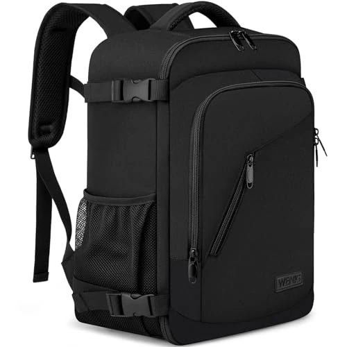 Limited-time offer: Cabin Bags 40x20x25 for Ryanair Underseat 20L Small Travel Hand Luggage Backpack Carry-ons Bag Cabin Size for Airplanes Flight Bag Travel Rucksack Fit 14 Inch Laptop with USB Charging Port-Black from 19.99 GBP to 19.99 GBP (save 0%)