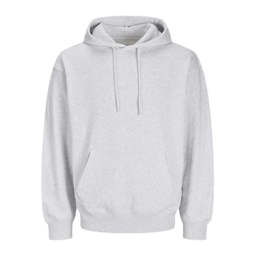 Jack & Jones Jjecharge Sudadera con Capucha Noos, Color Blanco., L