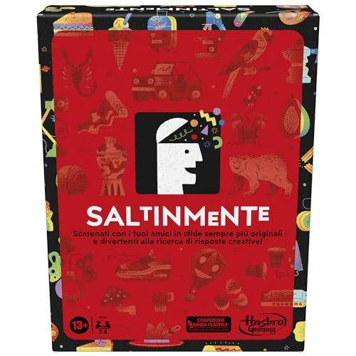 Limited-time offer: Hasbro Saltinmente Classico, Classic Board Game for Families and Parties, Multiplayer Riddles Party Game for Adults and Teenagers from 13 Years from 26.42 GBP to 26.42 GBP (save 0%)