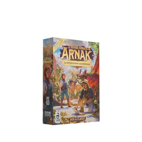 Oferta limitada: Cranio Creations - Las Ruinas Perdidas De Arnak La Expedición Desaparecida, Amplíe El Juego De Arnak Jugando Una Campaña, Expansión, Edición en Italiano de 27.66 € a 27.66 € (ahorro 0.00%)