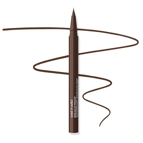 Offre limitée : Wet n Wild Mega Last Breakup Proof Liquid Eyeliner, Stylo Eyeliner Marron, Waterproof, Séchage Rapide, Anti-Bavure, Tenue 16 heures, Brown de 8.95 € à 8.95 € (0.00% de remise)