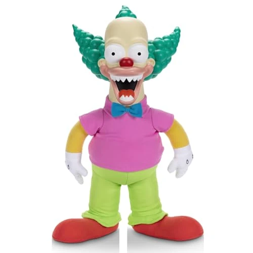 Offerta a tempo: JAKKS Pacific The Simpson – pupazzo parlante di Krusty il Clown alto 41 cm. Con l’interruttore puoi alternare Krusty buono a Krusty cattivo, come nell’iconica puntata di Halloween!, 175504 - 39% da 59.99 € a 36.41 €
