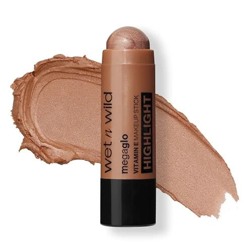 Limited-time offer: Wet n Wild, Mega Glo Vitamin E Makeup Stick, Multipurpose Highlighter and Bronzer Stick for Eyes, Cheeks and Lips, with Buildable and Blendable Formula, Desert Sands from 5.49 £ to 4.80 £ (save 13%)