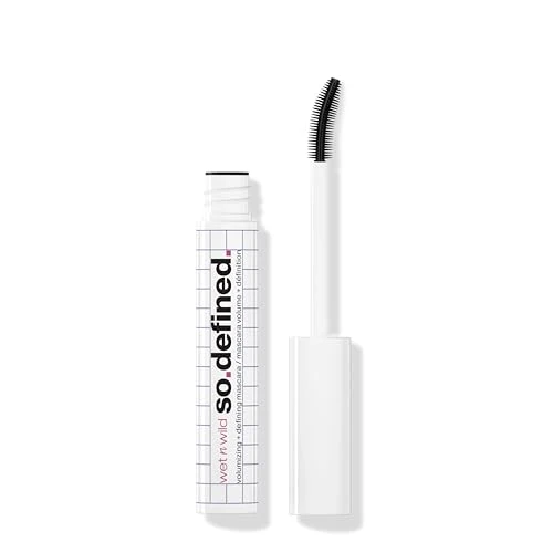 Oferta limitada: Wet n Wild So Defined Volumizing + Defining Mascara, Rímel de Pestañas para Volumen y Definición, Enriquecido con Aceite de Ricino para Pestañas Más Gruesas y Densas, No Crea Grumos, Negro de 7.98 EUR a 7.98 EUR (ahorro 0%)