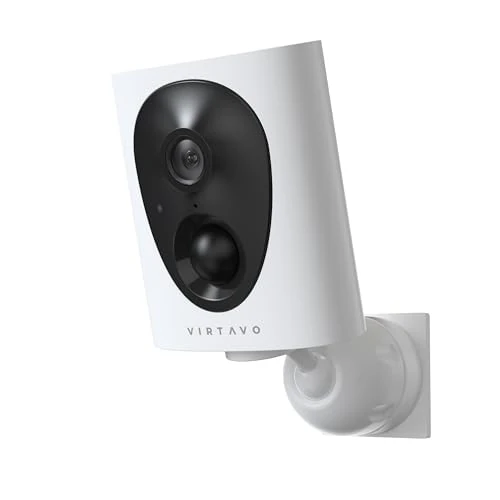 Offerta a tempo: virtavo 2K Telecamera WiFi Esterno/Interno Senza Fili a Batteria — 30% da 42,99 € a 29,99 €