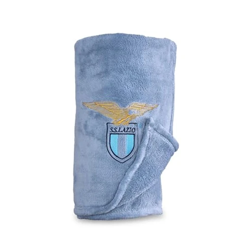 Offerta a tempo: SS Lazio Plaid 100x150 cm Prodotto Ufficiale - 13% da 24.90 € a 21.66 €