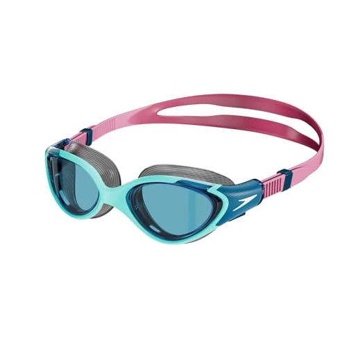 Offerta a tempo: Speedo Donna Occhialini da nuoto Biofuse 2.0 | Modello da donna | Meccanismo di regolazione brevettato | Anti-appannamento | Tenuta stagna | Aderenza comoda Marine Blue/Peacock/Funny Pink One Size - 33% da 25.00 € a 16.82 €