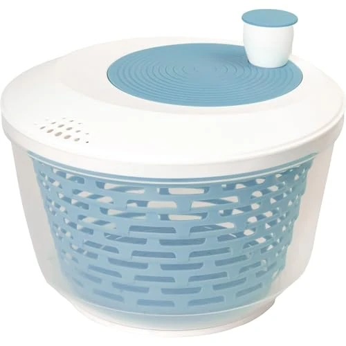 Offre limitée : Essoreuse à salade Westmark – Idéale pour laver, essorer et servir la salade, saladier peu encombrant avec couvercle et bec verseur, antidérapant, 4,4 l – plastique, sans BPA de 23.99 € à 23.99 € (0.00% de remise)