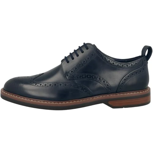 Zeitlich begrenztes Angebot: Clarks Brandon Lace Mens Black Leather, 10 von 110.00 € auf 91.28 € (17% Rabatt)