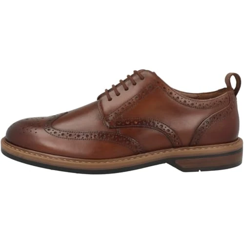 Limited-time offer: Clarks Aldwin Limit Mens Mid Tan Lea, 10 from 69.30 £ to 60.12 £ (save 13%)