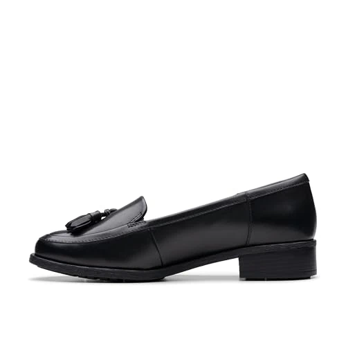 Offerta a tempo: Clarks Havisham Edge Womens Black Leather, 7 - 46% da 90.00 € a 48.99 €