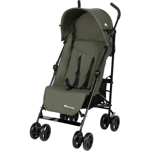 Offerta a tempo: Bebeconfort Rainbow Passeggino Leggero e Reclinabile, Pieghevole Chiusura ad Ombrello, Passeggino da Viaggio Maneggevole e Compatto, 6 mesi - 4 anni, Fino ai 22 kg, colore Mineral Green - 32% da 89.99 € a 60.97 €