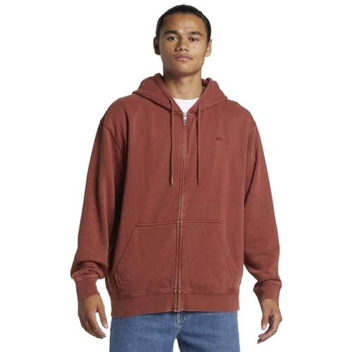 Offerta a tempo: Quiksilver Salt Water - Felpa con Cappuccio e Zip da Uomo - 67% da 65.00 € a 21.44 €