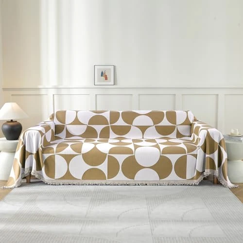 Zeitlich begrenztes Angebot: Ystyle Universal Couchüberwürfe, 180x380 cm, Khaki von 49.99 € auf 49.99 € (0.00% Rabatt)