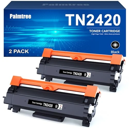 Brother TN2420/TN2410 Tonery dla MFC-L2710DW, DCP-L2530DW, HL-L2350DW, L2710DN, L2310D, L2375DW (2 czarne)