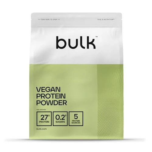 Offerta a tempo: Bulk Proteine Vegane in Polvere, Frullato Proteico Vegetale, Senza Gusto, 1 kg, Formula Nuova e Migliorata, 28 Porzioni, La Confezione Può Variare - 0% da 19.99 € a 19.99 €
