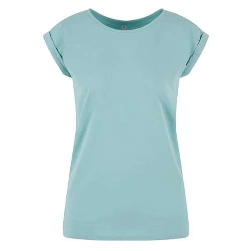 Offerta a tempo: Build Your Brand By021-ladies Extended Shoulder Tee, Maglietta Donna, Bluemint, 5XL - 42% da 9.90 € a 5.70 €