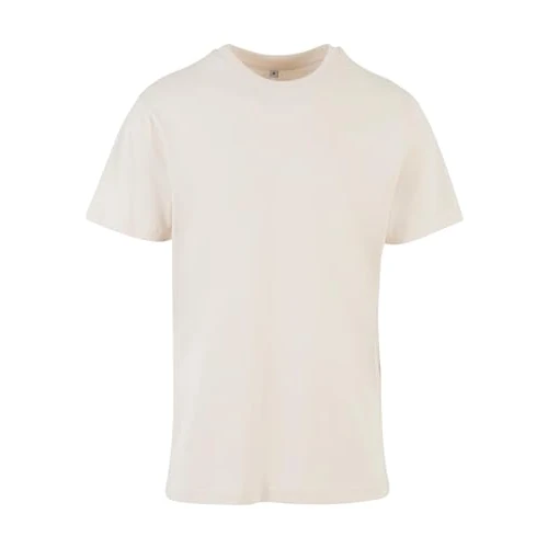 Build Your Brand T-Shirt à col Rond pour Homme, Marshmallow, 5XL