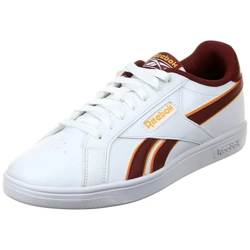 Reebok Court Retro White/RICHMAROON/FIERCEGOLD Unisex Tennis Shoes