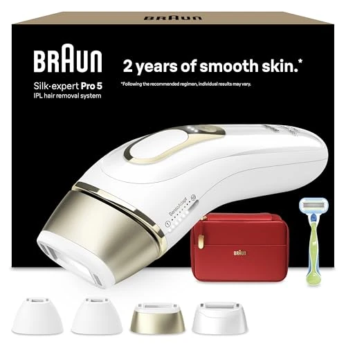 Oferta limitada: Braun Depiladora Luz Pulsada Silk·expert Pro 5, PL5382, Blanca/Dorada de 447.09 € a 447.09 € (ahorro 0.00%)