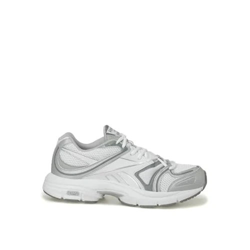 Reebok RBK Premier Road Plus VI hardloopschoenen, uniseks, wit/grijs 1/zilver metallic, maat 43 EU, Wit Grijs 1 Zilver Metallic, 44 EU