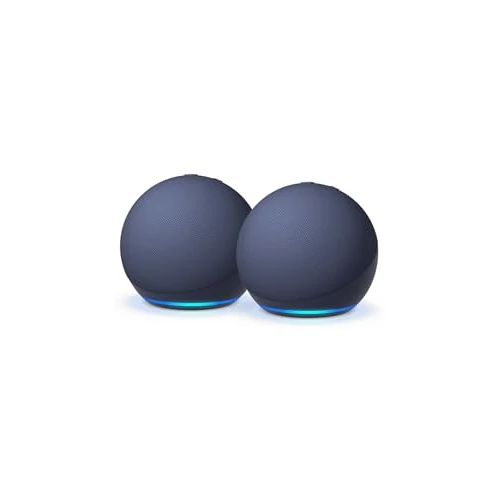 Offerta a tempo: Echo Dot (Ultimo modello) | Altoparlante intelligente Wi-Fi e Bluetooth, suono più potente e dinamico | Blu notte, con Accesso Anticipato ad Alexa+ (Confezione da 2) - 68% da 179.98 € a 56.98 €