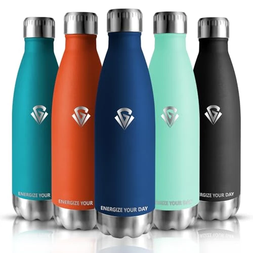 Oferta limitada: Grsta Botella Agua Acero Inoxidable - 750ML - Botella Termica - Botella de Agua Deportiva - Sin BPA - Cantimplora Termica 0.75l Reutilizable, para Adultos, Gym, Escuela, Gimnasio de 20.99 EUR a 14.73 EUR (ahorro 30%)