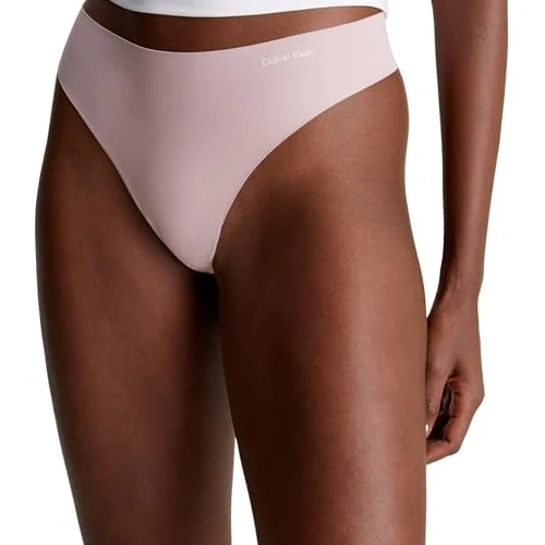 Calvin Klein Damen String Thong mit Stretch, Rosa (Subdued), 3XL