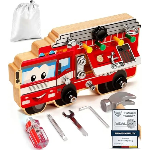 Oferta ograniczona: Montessori 3, 4 lata, zabawka dla dzieci 3, 4, 5, 6 lat, deska Montessori, drewniana zabawka dla chłopca, kurs motoryczny dla dzieci z 18.99 EUR na 18.99 EUR (znizka 0%)