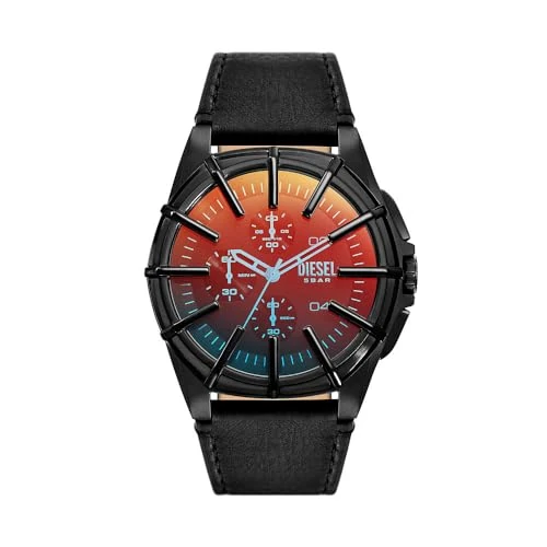 Limited-time offer: Diesel Men's Watch Framed Chronograph, Black Stainless Steel, DZ4658 from 153.00 £ to 153.00 £ (save 0.00%)