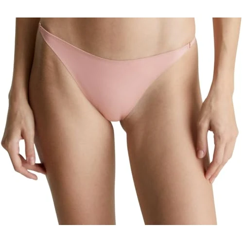 Calvin Klein Donna Perizoma Thong Intimo, Rosa (Subdued), S