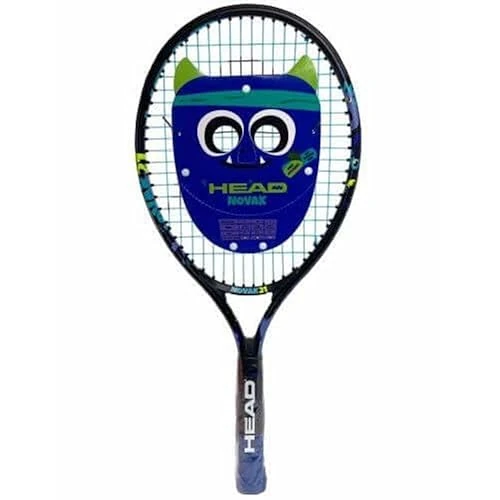 HEAD Novak 21 - Racchetta da tennis, 4-6 anni, colore: nero