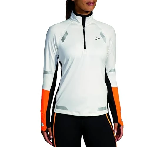Tijdelijke aanbieding: Brooks Run Visible 1/2 Zip 2.0 Shirt met lange mouwen voor dames van 70.46 EUR naar 70.46 EUR (korting 0%)