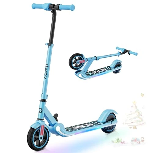 Limitiertes Angebot: RCB E-Scooter Kinder, E-Roller für Kinder 6-12 Jahren, 150W Motor - Max 16Km/h - Regenbogenlicht - Faltbarer Elektroroller Kinder - LED Anzeige, Geschenk für Kinder und Jugendliche von 209.99 EUR auf 139.99 EUR (Spare 33%)